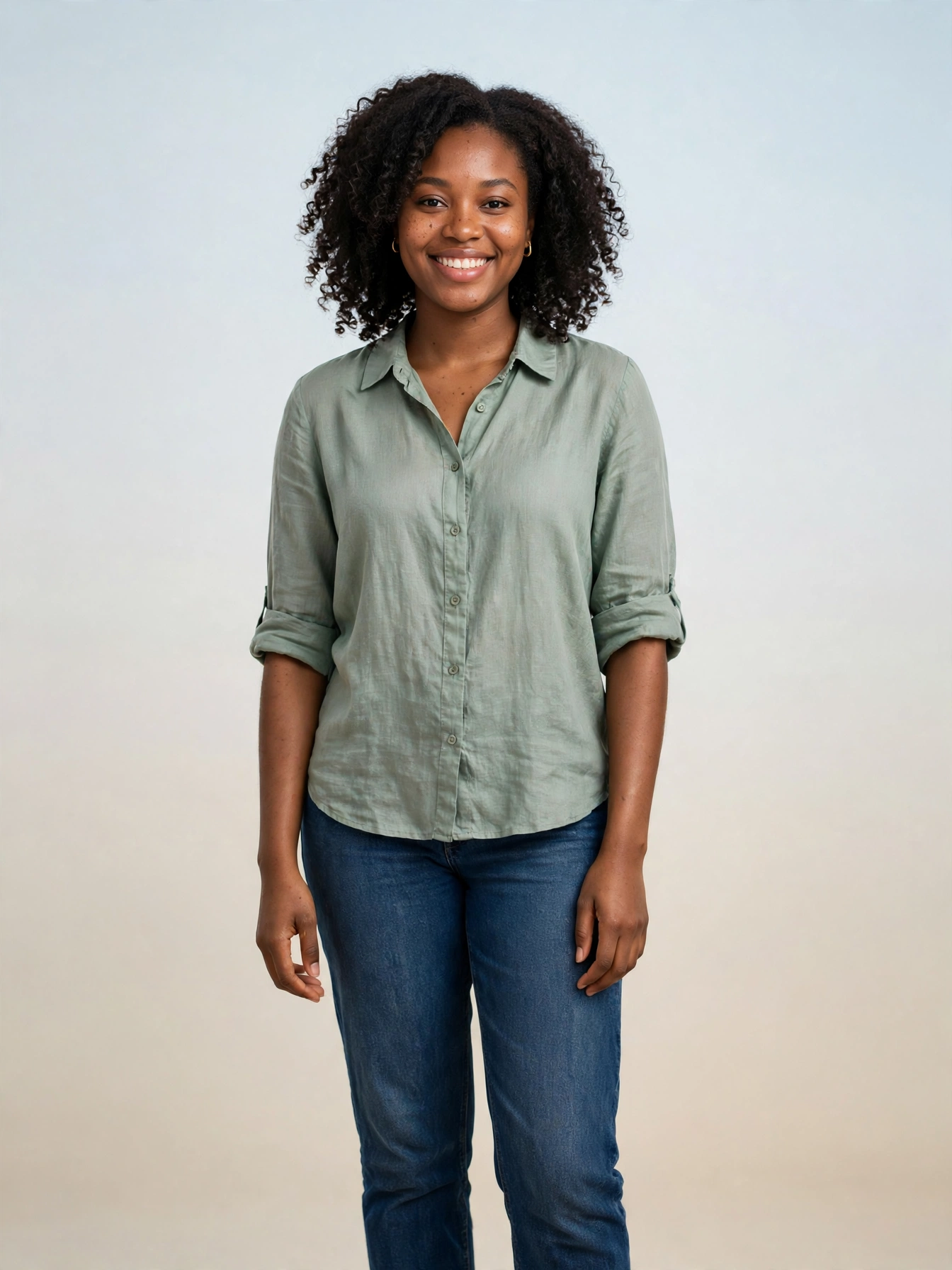 Adjoa Boakye — UGC video ad creator avatar by Crisp UGC Ads