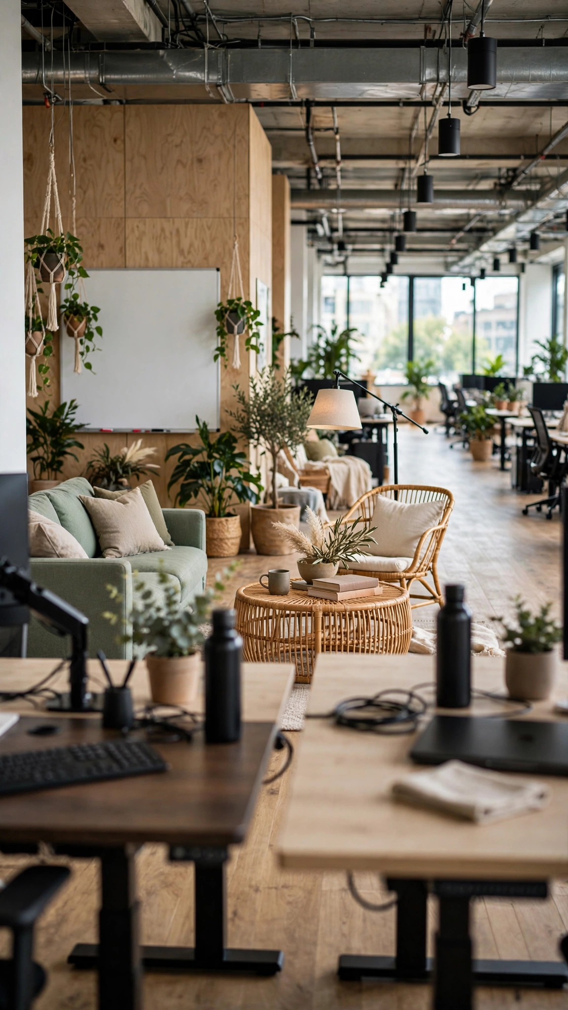 Vibrant Silicon Valley Startup Office — UGC video ad background environment by Crisp UGC Ads