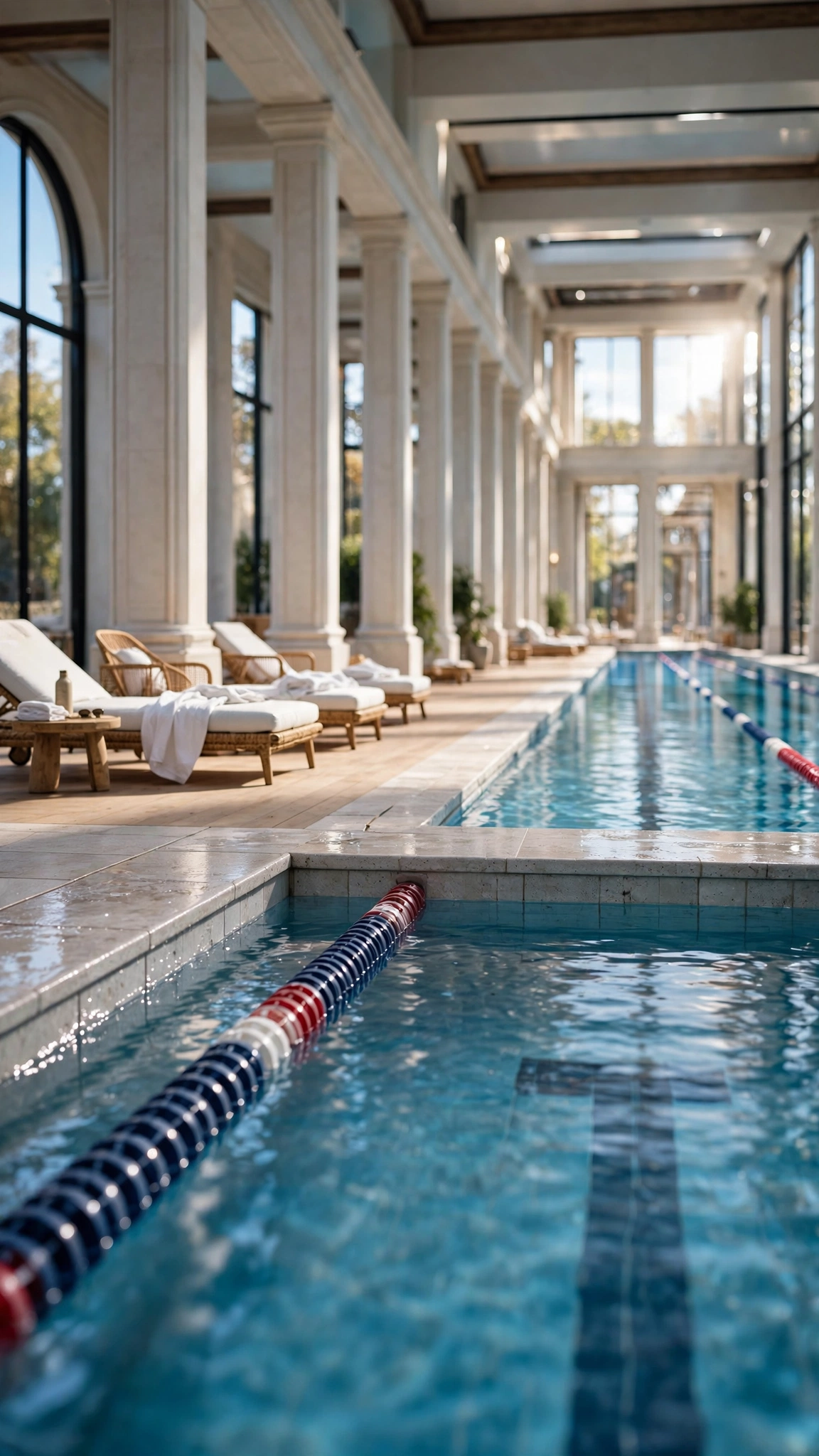 Indoor Aquatic Fitness Pool — UGC video ad background environment by Crisp UGC Ads